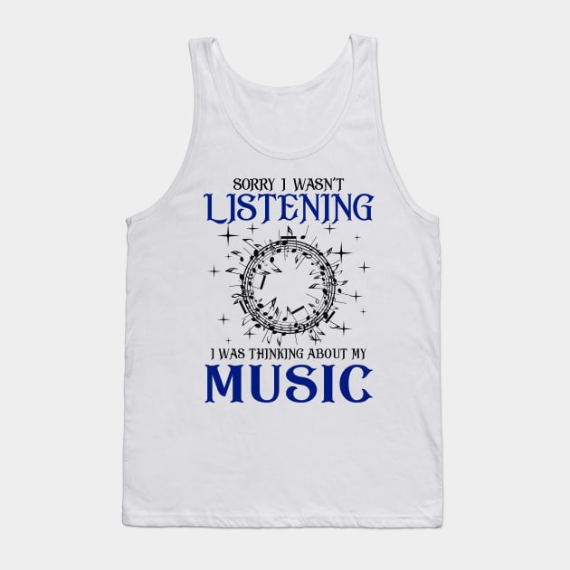 Funny Musician Gift Tank Top by KsuAnn